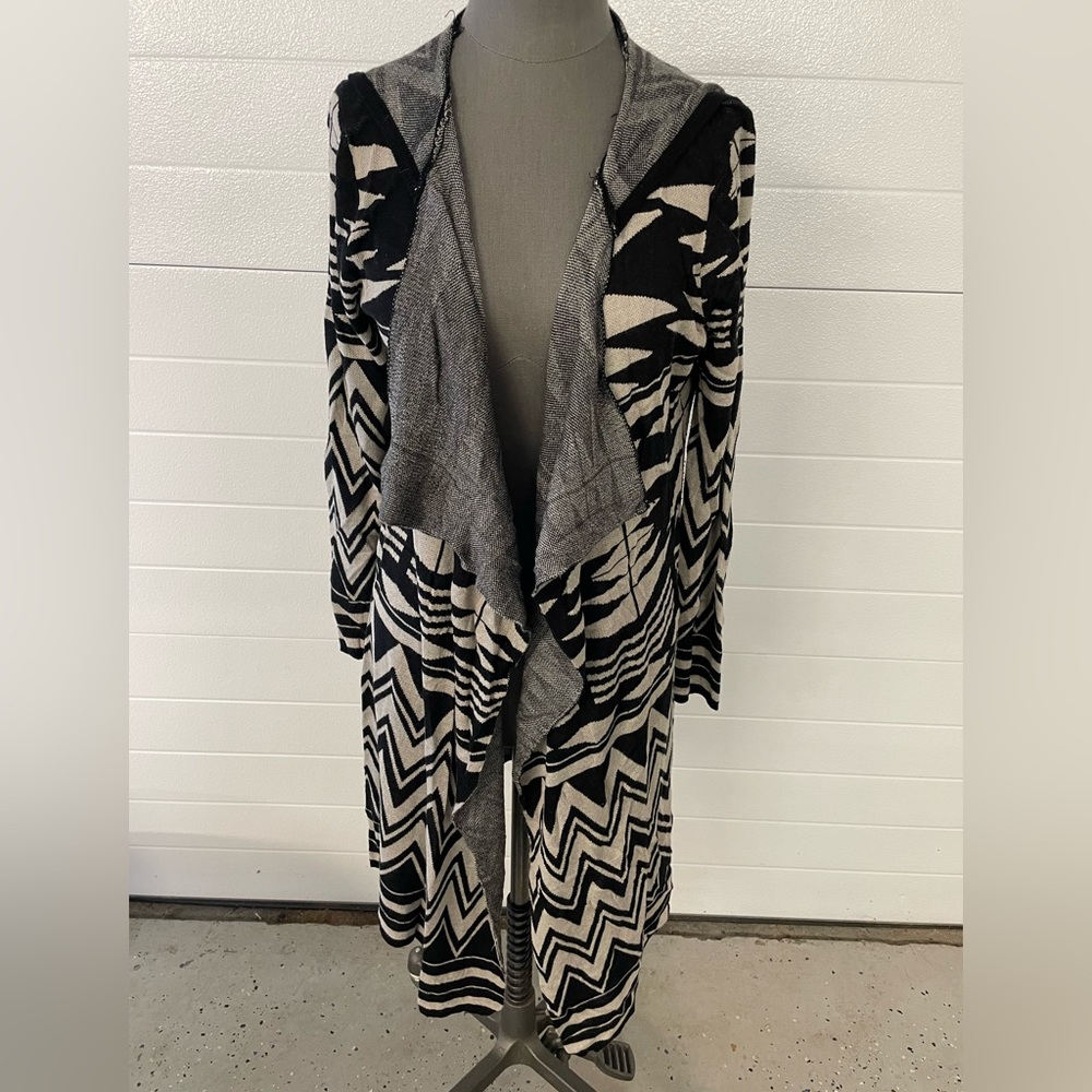 Cupio Tribal Long Cardigan Size Large